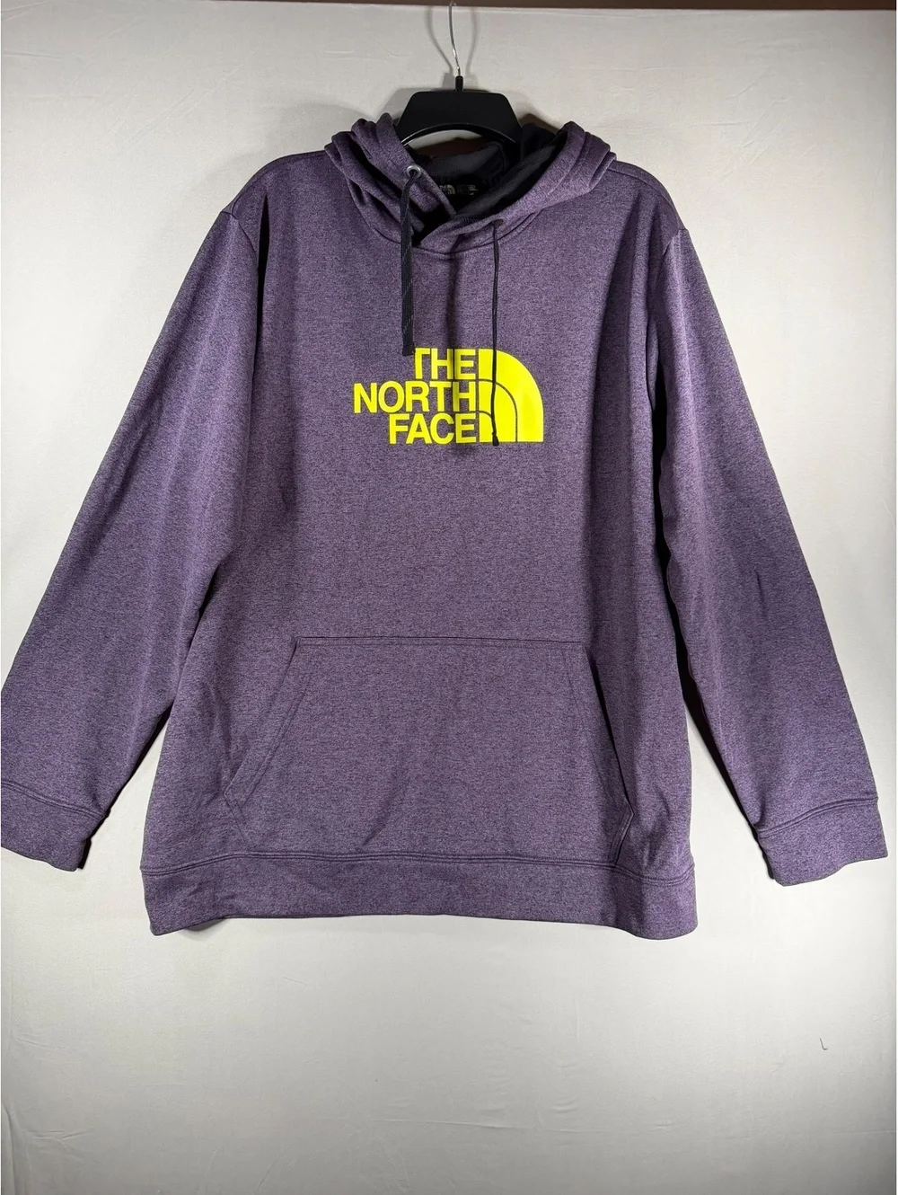 The North Face Men's Purple Hoodie Sweatshirt XXL